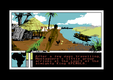 Passengers On The Wind II screenshot 3 for Commodore 64